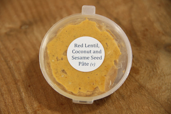 Additional Red Lentil, Coconut & Sesame Seed Pate